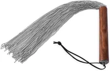 Flogger Metal Chain Flogger Whip Crop Bondage Slave Cosplay  50 Tails Handmade