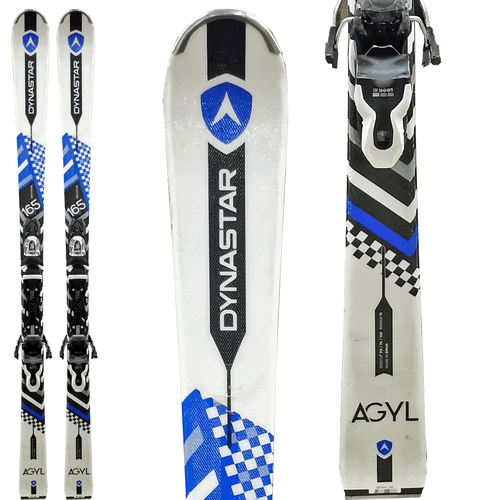 Ski occasion adulte DYNASTAR Agyl bleu + Fixations DESTOCKAGE skis pas chers - Imagen 2 de 4