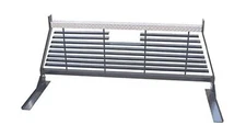 RKI WG15B Black Rear Window Grille and Ladder Rack