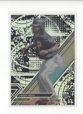 2017 Topps High Tek Blackout #HTJBE Josh Bell RC Rookie Pirates Marlins