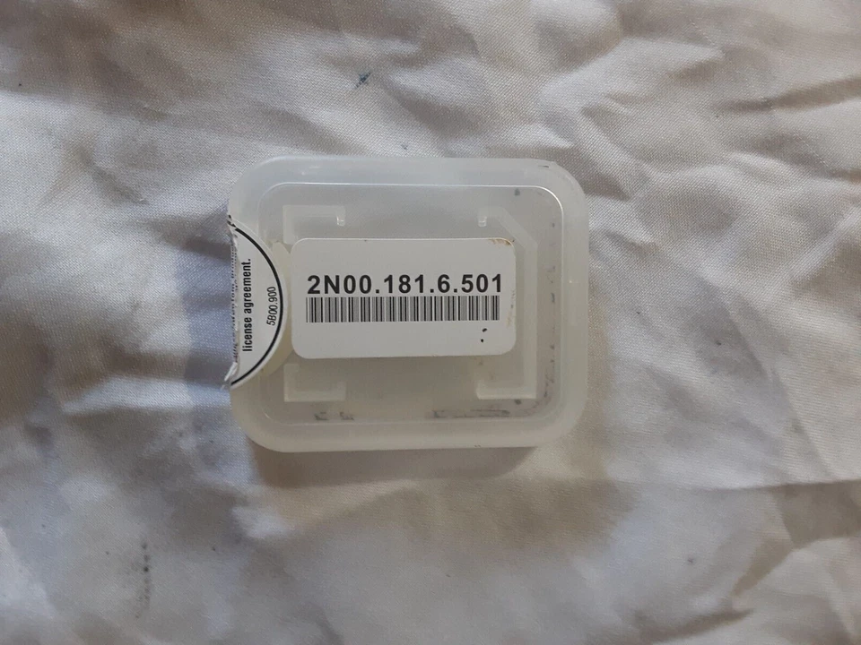 PLASTIC CASE from TomTom One SD Card Memory Maps - Image 2 of 3