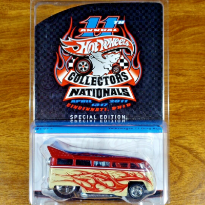 Hot Wheels RLC 11th Collectors Nationals Volkswagen T1 Drag Bus