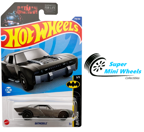 Hot Wheels 2022 #178 - Batmobil (grau) - Bild 1 von 2
