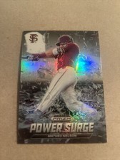 2021 Panini Prizm Matheu Nelson RC Rookie Insert #PS-MN Power Surge Reds