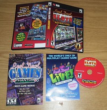 Real Deal Slots Adventure! PC/Computer Software Casino DVD