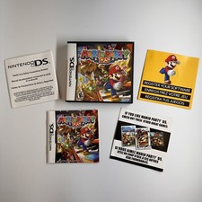 Mario Party DS Nintendo DS Authentic Case and Manual Only NO GAME