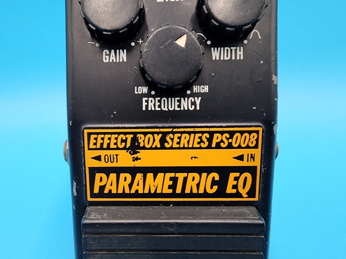 Rare Vintage 80s Guyatone PS-008 Parametric EQ Guitar Effect Rare Vintage 80s Guyatone PS-008 Parametric EQ Guitar Effect