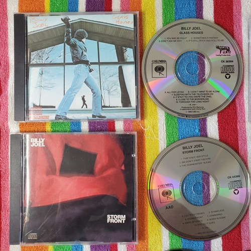Billy Joel Greatest Hits Glass Houses River Dreams Storm Front Millennium CD LOT - 第 2/10 張圖片