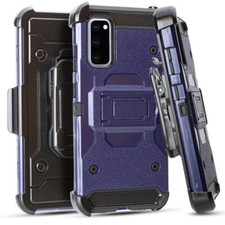 For Samsung Galaxy S20 6.2" Heavy Duty Holster Case Belt Clip Cover Kickstand
