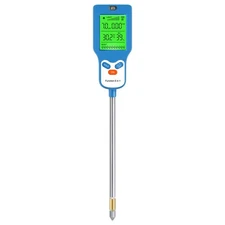 User Friendly 6 in 1 Soil Analyzer with Backlight for Effective Monitoring