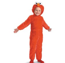 Sesame Street Elmo Comfy Fur Costume, Officially Licensed Costume, Months