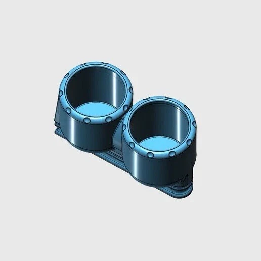 Audi TT  MK1 Dual Center Cup Holder Insert For Audi TT MK1 500ml - Image 3 of 4