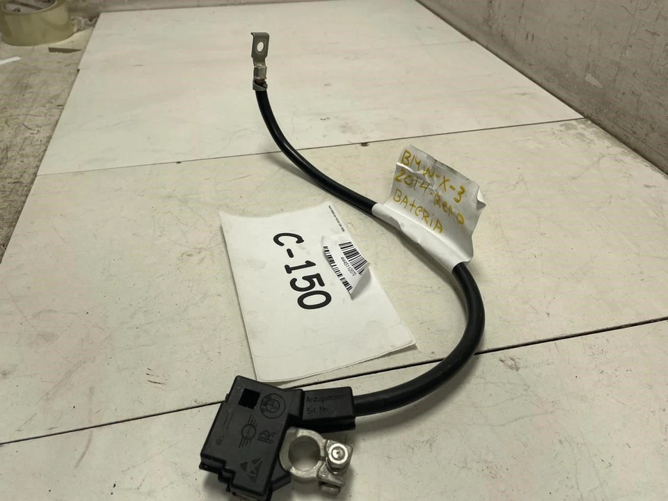 2014 宝马 X3 NEGATIVE 电池终端电缆 原始设备制造商 + — 第 3/4 张图片
