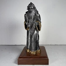 1988 Michael Ricker Medieval Santa Pewter Figurine 893/2500 (Missing Staff)
