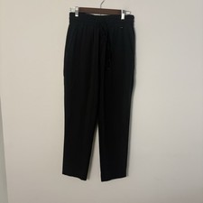 Puma Women  s Small Black Sporty Pants 28 X 27 Casual Gym Walking C7