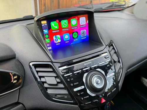 Navigatore Android 14 5G QLED TV CarPlay Ford C-max Kuga Fiesta Ecosport Transit - Foto 2 di 23