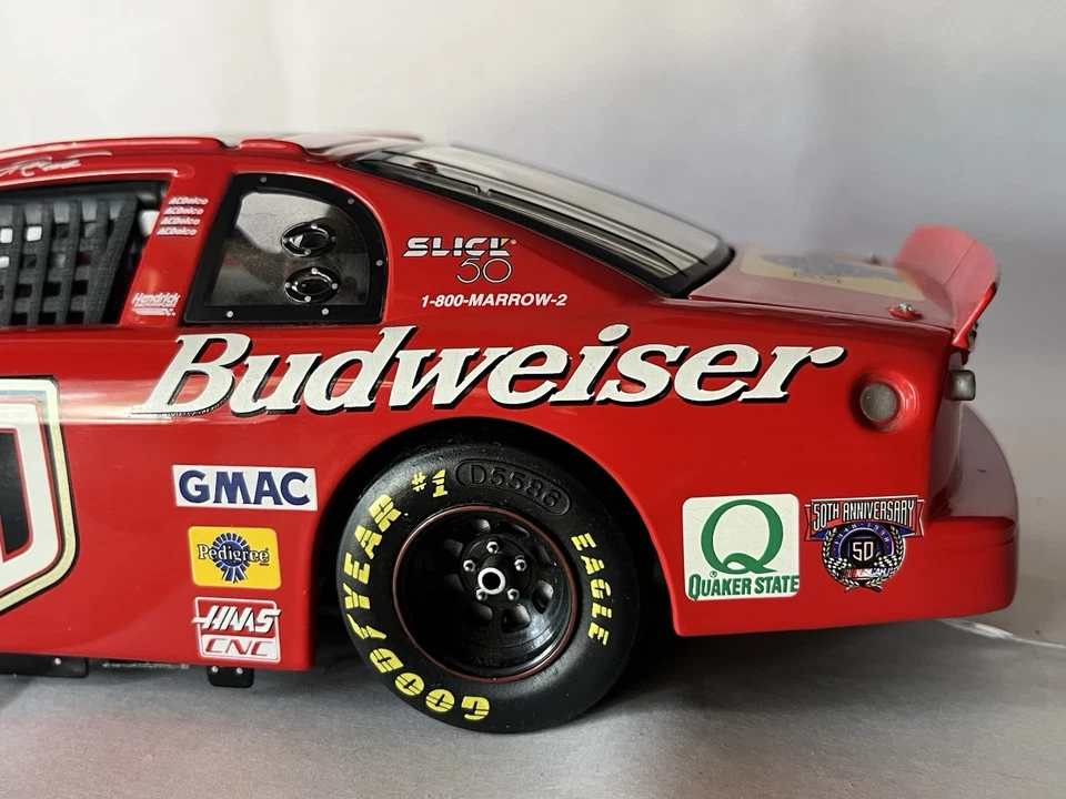 Revell 1998 Ricky Craven #50 Budweiser Chevrolet Monte Carlo 1/18 Scale Diecast - Image 3 of 4