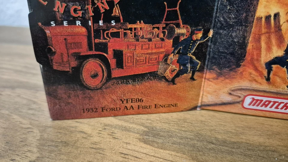 YFE 06 1932 Ford AA Fire Engine Models of Yesteryear Matchbox in OVP - Bild 2 von 4