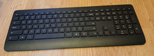 Microsoft Model 1738 Wireless Black Keyboard Only No USB Receiver