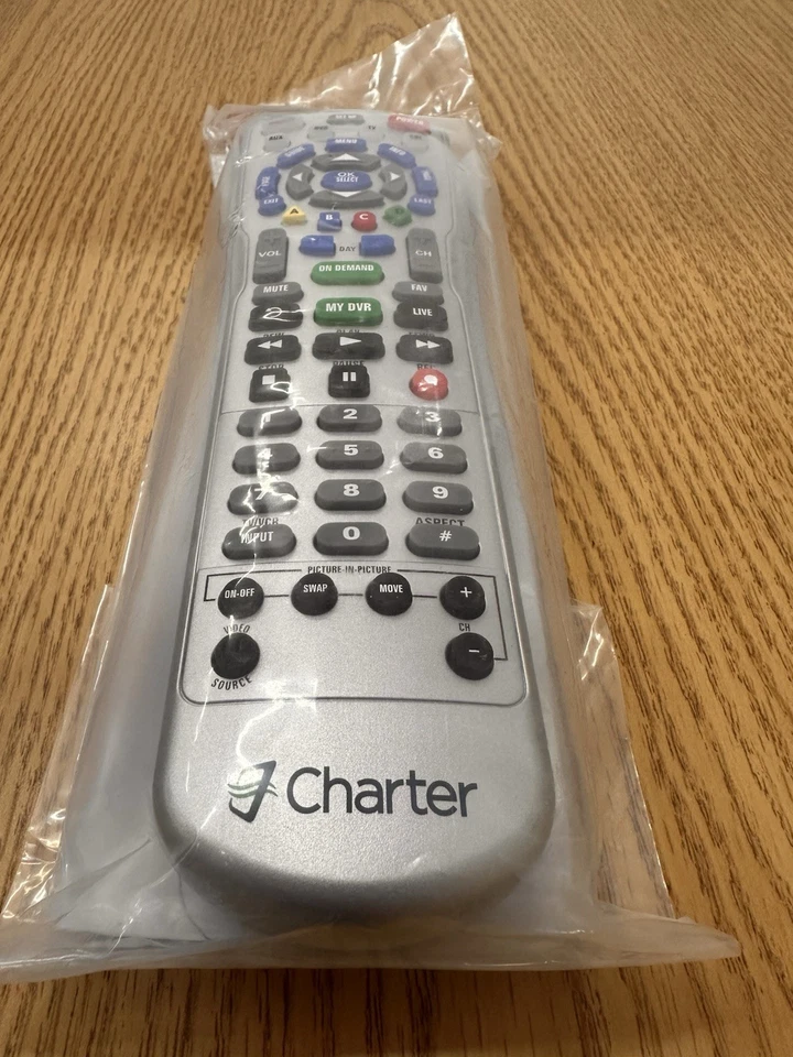 CHARTER CABLE BOX Digital TV REMOTE CONTROL HDTV DVR ON Demand - W/Batteries - Image 2 of 4