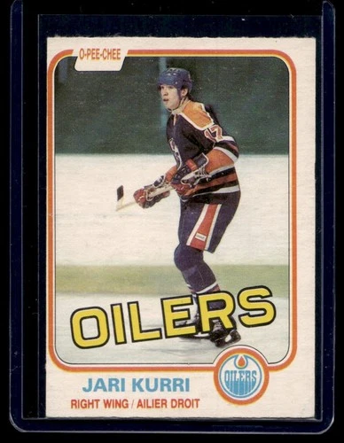 1981-82 O-Pee-Chee Jari Kurri RC #107