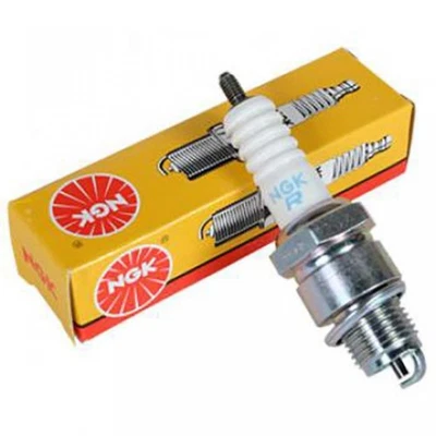 Bougie d'allumage NGK pour Moto ROYAL ENFIELD 350 Bullet & De Luxe BR6ES Neuf - Photo 1/4
