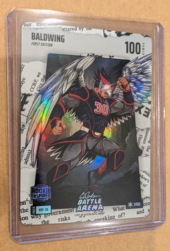 2026 Bo Jackson Battle Arena Baldwing Steel Headlines Foil Drake Baldwin HBF-38