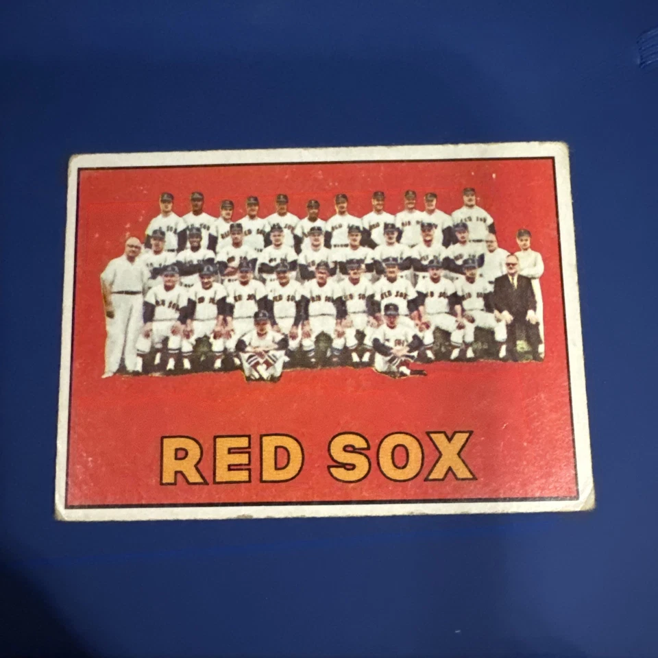 1967 Topps - High # Boston Red Sox #604 - Tough High # - impresión corta Foto 2 de 4