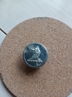 ANTIQUE VICTORIAN "GRIFFIN? " LIVERY BUTTON: JENNENS & CO. LONDON.