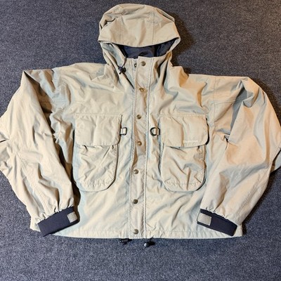 Snowbee Fly Fishing Wading Jacket Men's Large Waterproof Gorpcore Sage Excellent