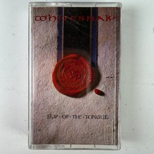 Whitesnake Slip Of The Tongue Cassette 1989 Geffen Records Hard Rock
