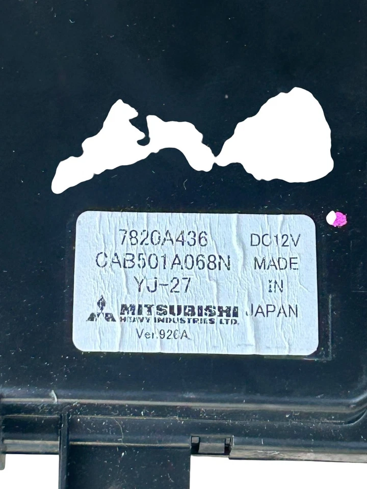 7820A436 Centralina clima  Mitsubishi ASX 1.8 150CV 2010/2022 - Immagine 4 di 4