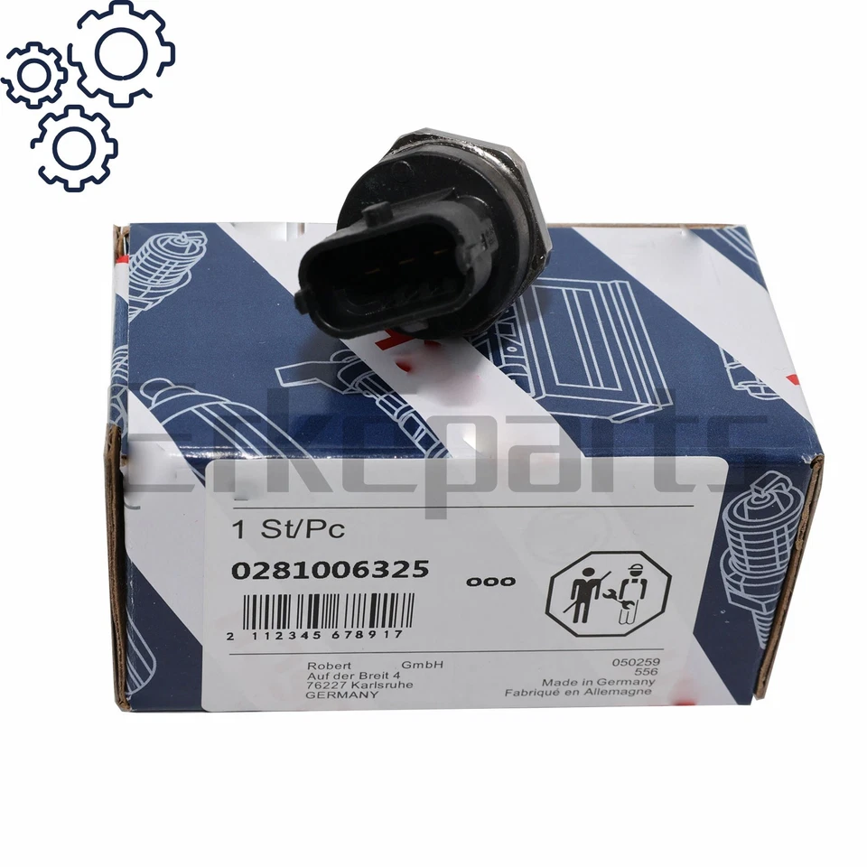 Fuel Rail Pressure Sensor For Dodge Ram 2500 3500 Diesel 5.9L Cummins 0281006325 - Изображение 4 из 4