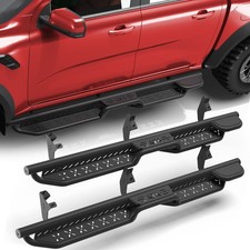 Running Boards For 2019-2026 Ford Ranger Supercrew Cab Side Rails Step Nerf Bar Running Boards For 2019-2026 Ford Ranger Supercrew Cab Side Rails Step Nerf Bar