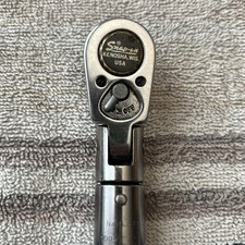 Snap-on Tools 38 Drive Flex Head Torque Wrench 5-75 Ft Lbs. Qjfr-275c  Usa