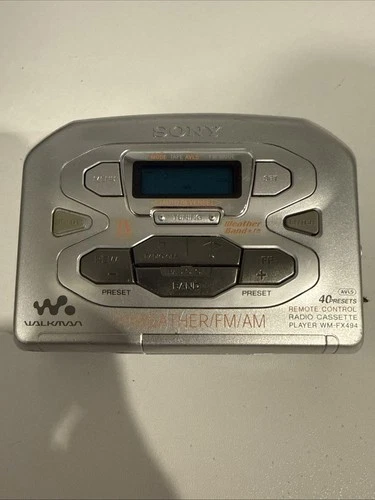 Vintage Sony Walkman WM-FX494 For Parts Not Working