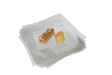 300 Pcs 5x5 Inch Clear Candy Wrappers for Caramels Cellophane Candy Wrappers