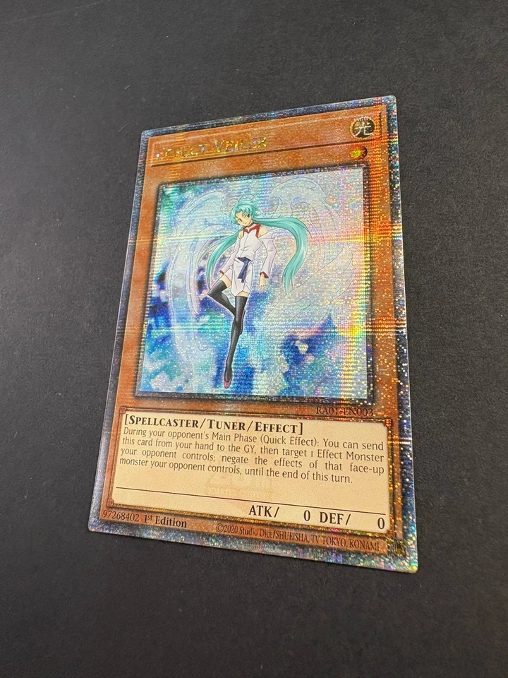 YuGiOh! Effect Veiler (Quarter Century Secret Rare) RA01-EN003 25th Anniversary - Image 3 of 4