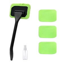 Car Windshield Cleaning Tool Microfiber Auto Window Cleaner Glass Wiper