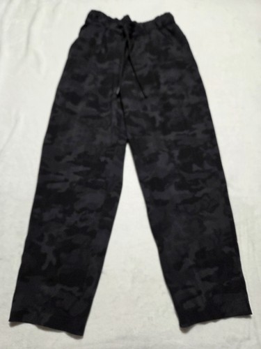 Lululemon Keep Moving Pant 7/8 High Rise Luxtreme - Camo Black & Gray - Size 6