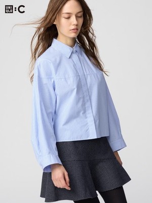 UNIQLO C Cotton Bangkok Shirt XS-3XL 2Color 2025 AW 479678 New
