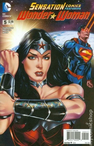 Sensation Comics Featuring Wonder Woman #5 VF 2015 Stock Image