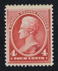 CKStamps: US Stamps Collection Scott#215 4c Jackson Mint LH OG