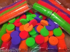 64pc Bay Hydro 2" x 1/2" FIRM COLORED Neoprene Insert Quality Collars G.R.O.P.