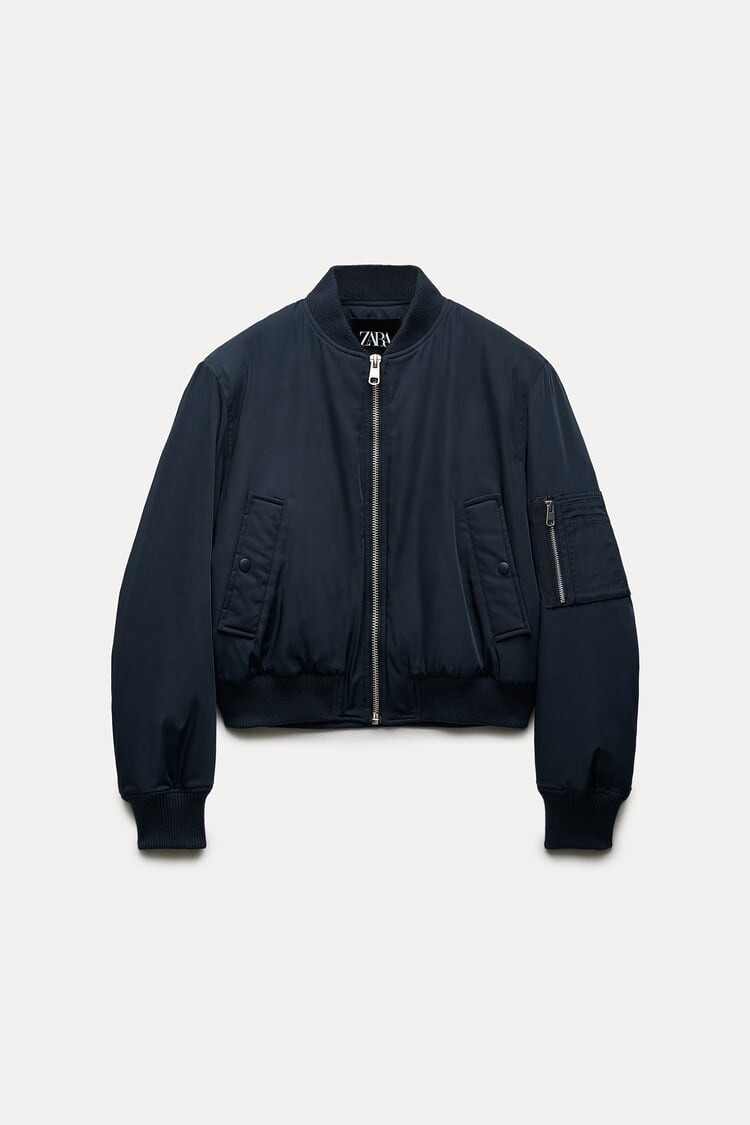 ZARA マッチングボンバーコート 希少Mサイズ  7522/248/800 2025年最新】マッチングボンバーコートの人気アイテム - メルカリ