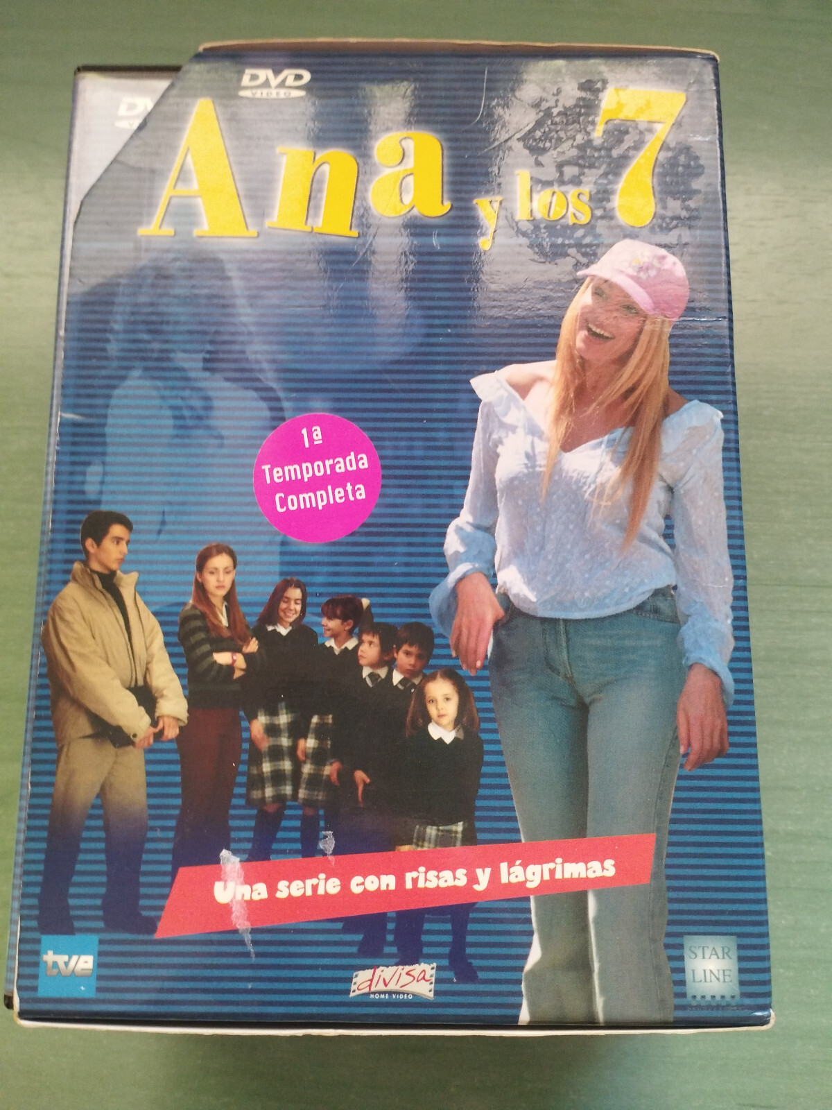 Ana and the 7 First Season 1 Complete Ana Obregon - DVD Rg All Spanish ESP 3T