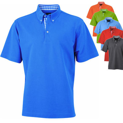 James & Nicholson Herren Polo Poloshirt Shirt S M L XL XXL XXXL