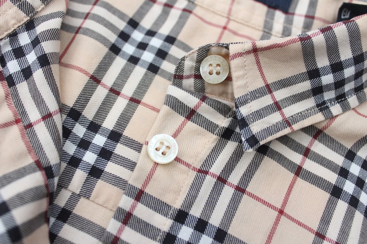 Women's BURBERRY London Nova Check Cotton Shirt Button-Up Women's BURBERRY London Nova Check Cotton Shirt Button-Up