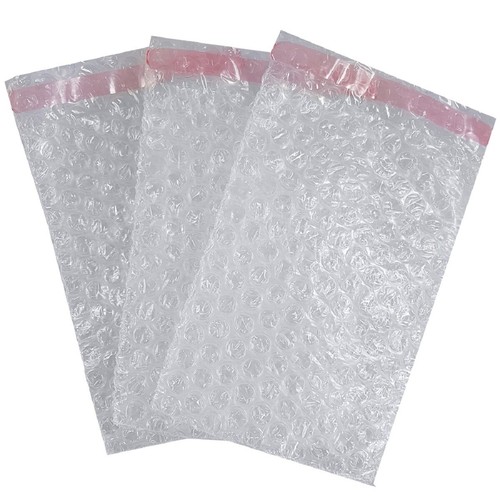 200 x BP1 STRONG PLAIN CLEAR PEEL & SEAL BUBBLE POUCHES BAGS 100x135mm (4x5.5") - Picture 3 of 6