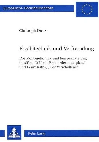 Christoph Dunz Erzaehltechnik Und Verfremdung (Paperback) - Picture 1 of 1